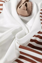 Womens Sweatshirt Stripe Colorblock Patchwork Contrast Stitching Top 97b17b87-21f9-41eb-8375-78c1cfeb33b9-Max-Origin Trendsi