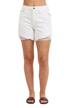 Judy Blue High Waist Rigid Magic Dad Shorts with Cell Phone Back Pocket