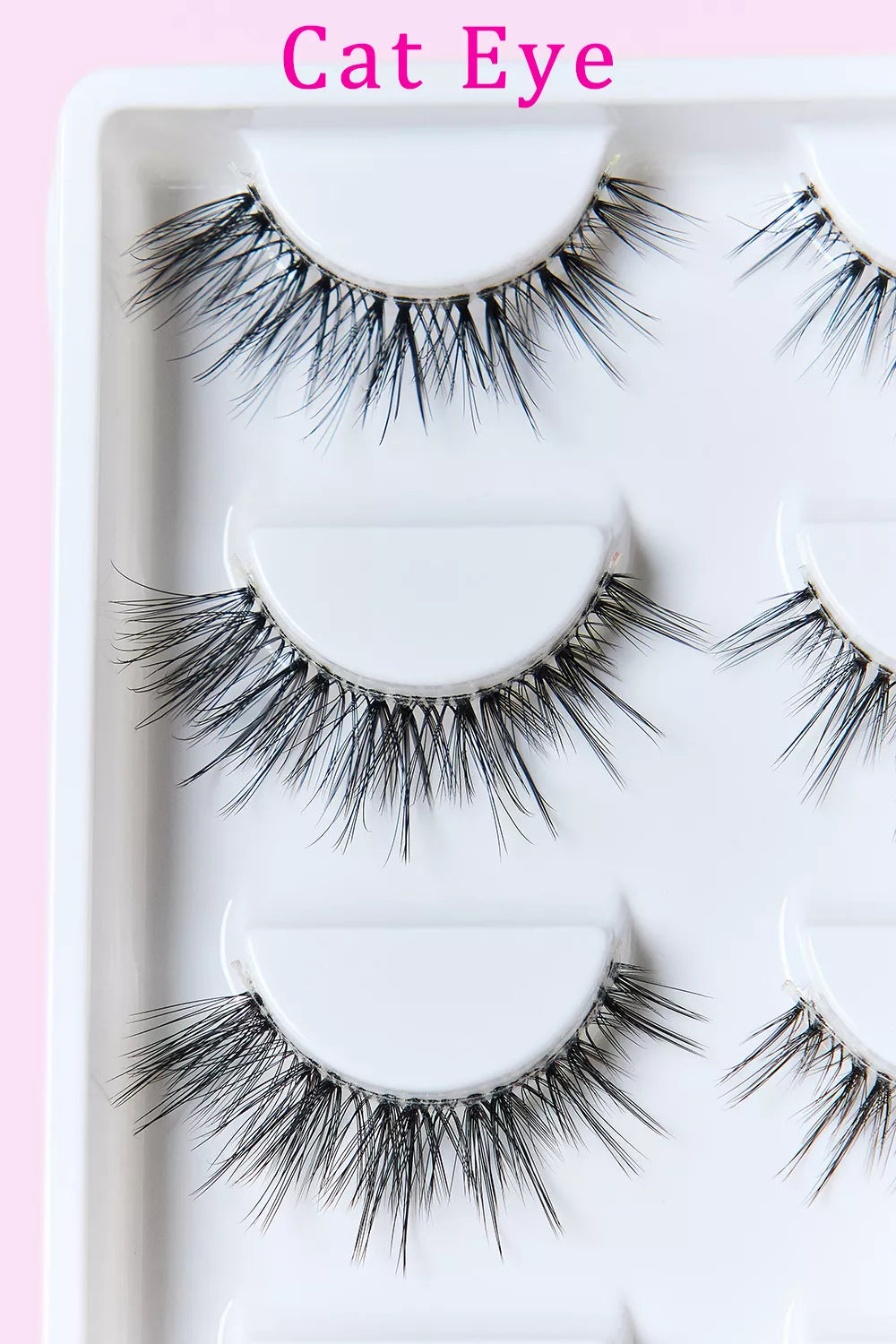SO PINK BEAUTY Faux Mink Synthetic Eyelashes 5 Pairs Black Mix Effect 98a253da-0abd-4e56-b6f7-e9520d8c8eb2-Max Trendsi