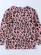 Gir's Leopard Outfit Set Children's Long Sleeve Top and Pants Set 2 Pcs 98b8086f3af846bb8033d08b1b8611b4-Max-Origin Trendsi