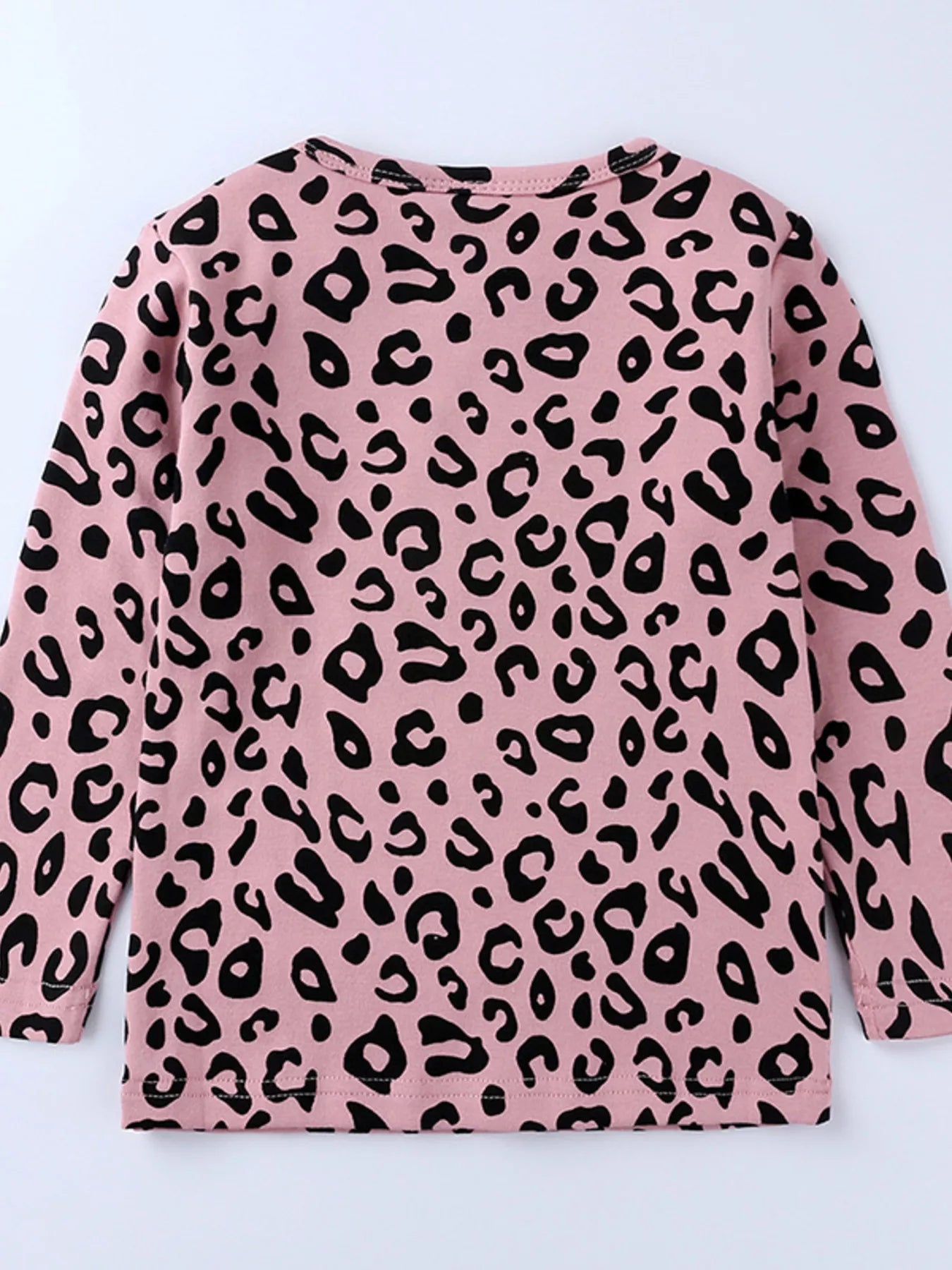 Gir's Leopard Outfit Set Children's Long Sleeve Top and Pants Set 2 Pcs 98b8086f3af846bb8033d08b1b8611b4-Max-Origin Trendsi