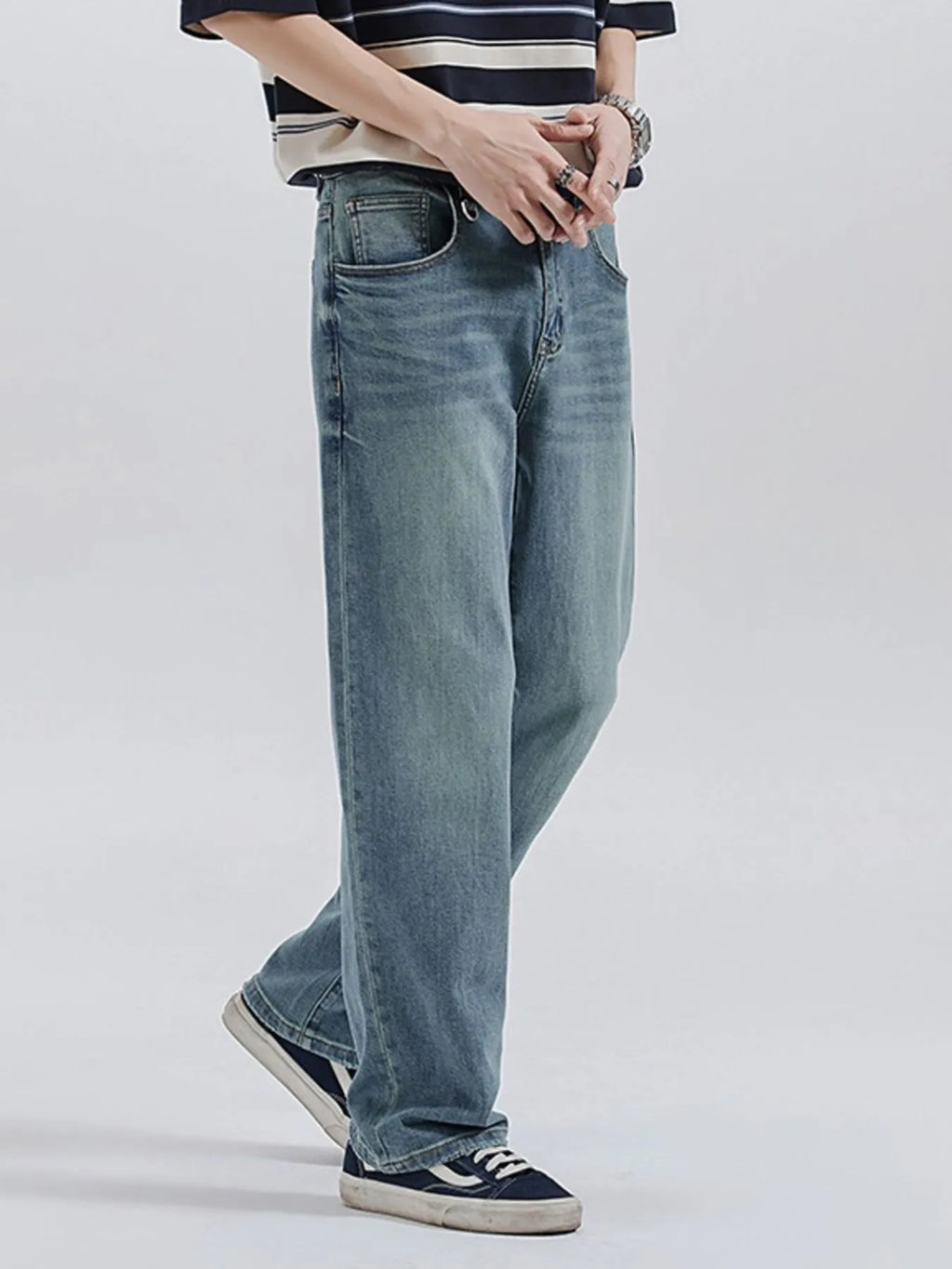 Men's Jeans Relaxed Fit Straight Leg Vintage Washed Sea Sky Blue Denim 992d69be-101c-4334-97a5-fe02f153efce-Max-Origin Trendsi