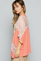 POL Knit Top Floral Hollow Out Half Sleeve 99b02f3b-a553-4478-8dd5-79442496476b-Min Trendsi