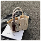 Women's Tote Bags Top Handle Turn Lock Elegant Mdium Crossbody Bags