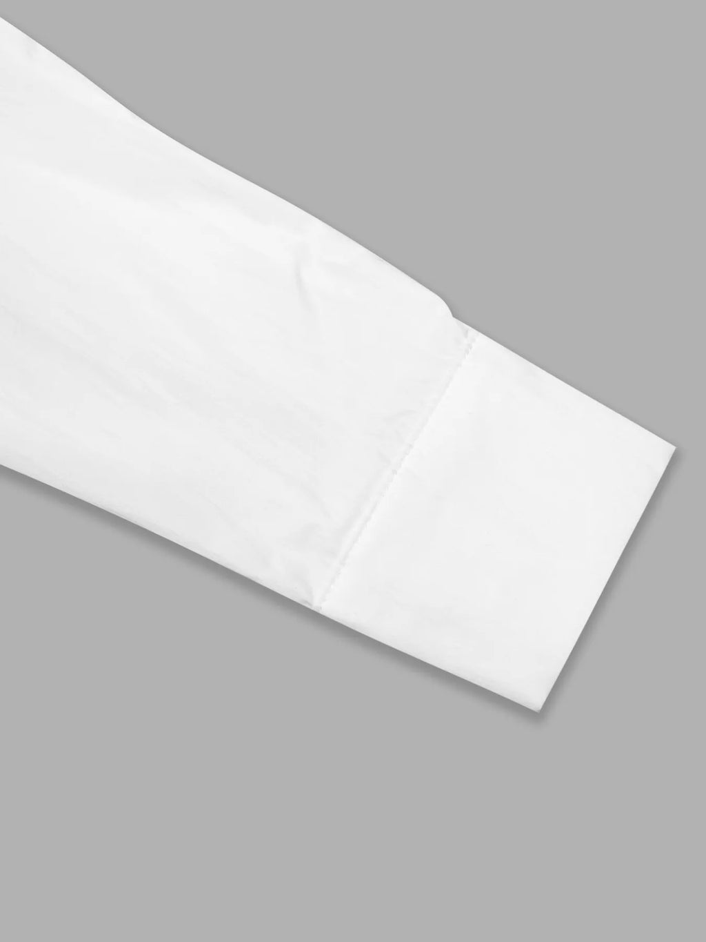 Women's White Shirt Asymmetric Buttoned Collared Neck Long Sleeve Top 9a0e71d27f454814afba262f7558a120-Max-Origin Trendsi