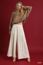 Umgee Blouse Leopard Print Balloon Long Sleeve Ruffled Top 9a168c35-a18e-4a03-a916-111c7b8c6f04-Max-Origin Trendsi