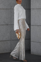 Women Blouse Backless Cowl Neck Long Sleeve Elegant Party OYL Tops 9a35630b-1499-411f-954a-4edddbf692cc-Max Trendsi