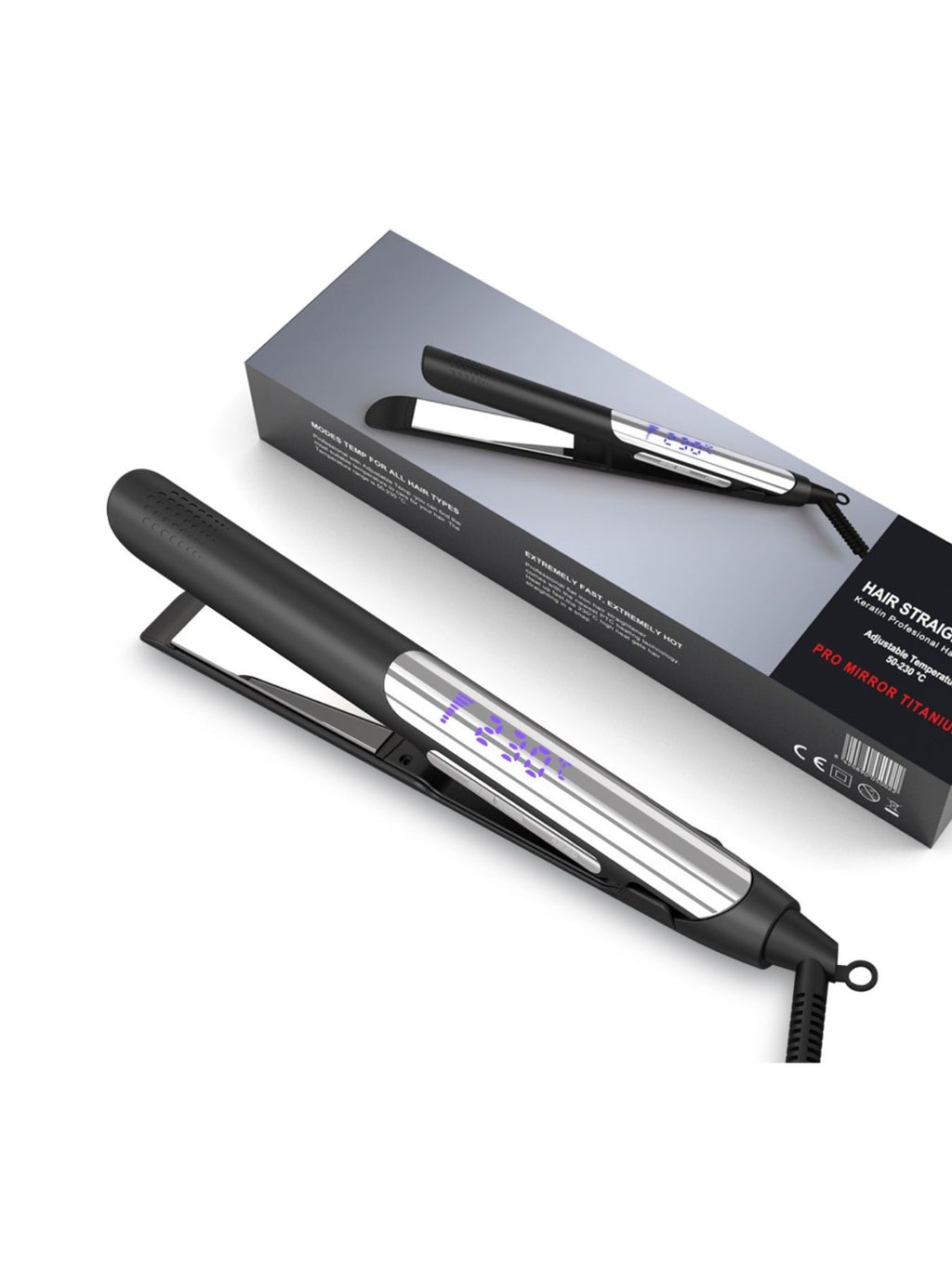 Adjustable Temperature Hair Straightener