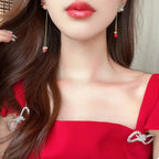 Christmas Drop Earrings Tree & Santa Claus 18K Gold-Plated Jewelry 9ac9d2a5-9e28-41f4-a8f5-2ffcb3b7150d-Max-Origin Trendsi