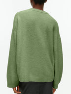 Women Sweater Round Neck Drop Shoulder Long Sleeve Soft Solid Pullover 9acf3d80-e37d-4acd-bd88-734d45586cfc-Max Trendsi