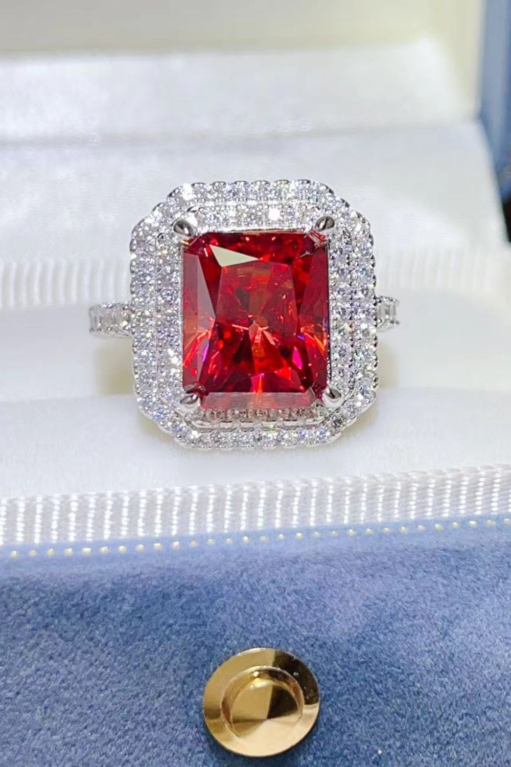 Silver Ring 2 Carat Moissanite Scarlet Red Stone 925 Sterling Platinum-plated Scarlet 9b05566e-83ca-495c-a73a-a9dfe15f8c76-Max Trendsi