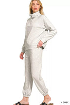 Zenana Scuba Half Zip Sweatshirts and Joggers Set 9b64dfa4262c4332b344ff1f41fee330-Max-Origin Trendsi