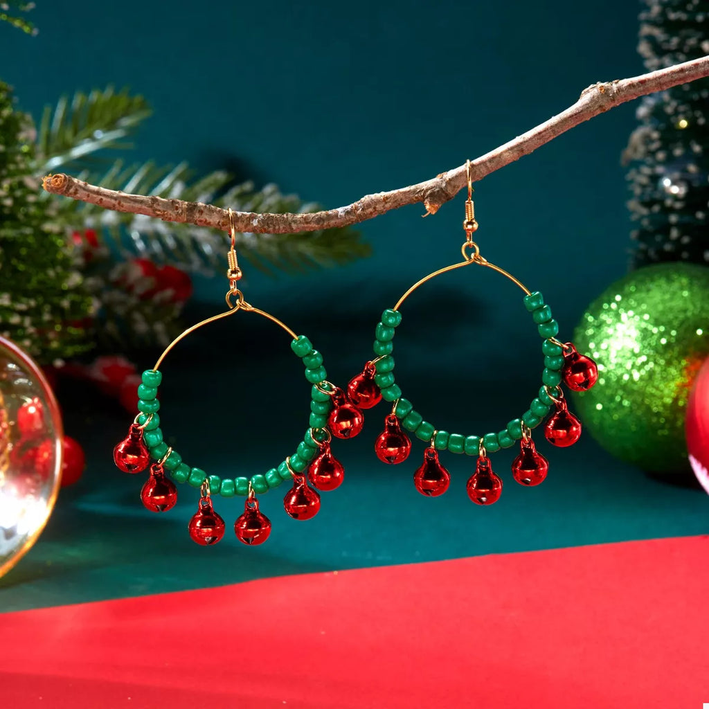 Christmas Beaded Hoop Earrings with Jingle Bells Millet Pearl Jewelry 9bcf7df7-fb8c-48f3-9031-f74a1a3606c7-Max-Origin Trendsi
