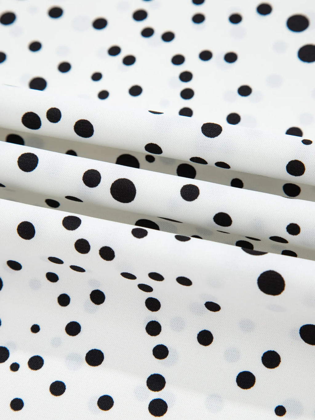 Women's Blouse Polka Dot White Layered Ruffled Short Sleeve Top 9c62ac78c4ea4fb4b09613698b353067-Max-Origin Trendsi