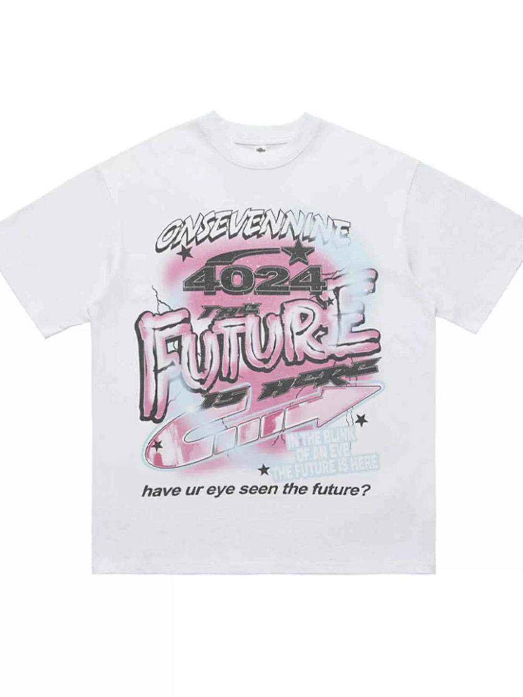 Men's Onsevennine Future Graphic Oversized T-Shirt