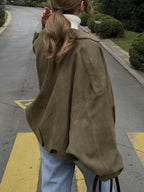 Womens Jacket Oversized Faux Suede Zip Up Long Sleeve Casual Outwear 9d22e94b-6d08-4b5a-9ac3-b07759ae9511-Max-Origin Trendsi