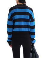 Women Cardigan Striped V Neck Button Down Long Sleeve Soft Acrylic Sweater 9d528dce-7ed4-4744-aa6f-baba96ab1ff1-Max Trendsi