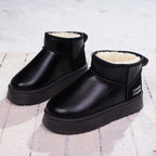Women's Ankle Boots Pu Leather Faux-Fur Platform Flats 9d85fcb6058749cab70acfa27236e856-Max-Origin Trendsi