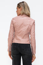 Snobbish Faux Leather Women Jacket Mauve Zip Up Drawstring Hooded 9e0a3431-7306-4c23-85f8-74047dfbb646-Max_24d0ab3d-9da5-4edc-9c99-4589bd0122d9 Trendsi