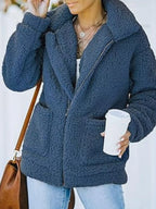 Womens Fleece Jacket Cozy Soft Zip Up Plus Sizes S-3XL 9e2120fe-9d7d-414c-9b57-6a6e93f1f190-Max-Origin Trendsi