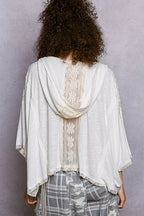 POL Womens Hoodie Top Off White Short Sleeve with Lace Detail 9e37f0d1-e4da-4a4a-9463-844df15a142b-Max-Origin Trendsi