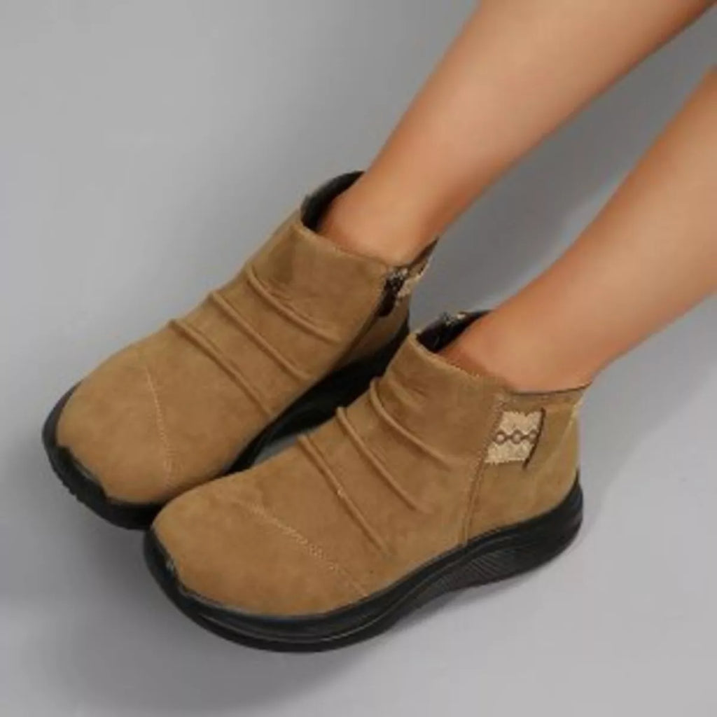 Women's Platform Boots Suede Stylish Round Toe for All Occasions Shoes 9f2d1c543b874d05a59d91b5a4fc75ff-Max-Origin Trendsi