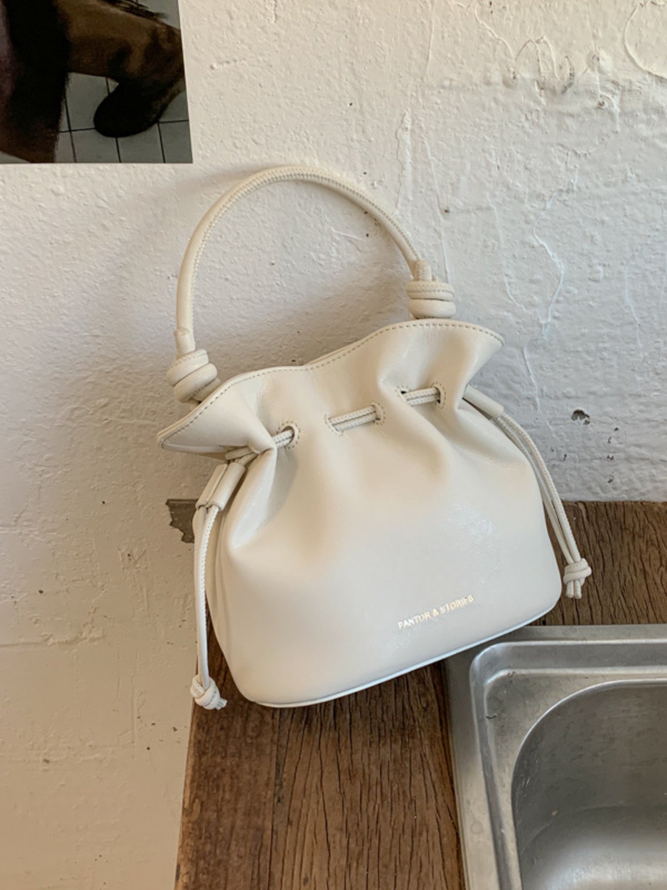 Drawstring Bucket Women's Mini Casual Fashion Crossbody Bag Pu Leather