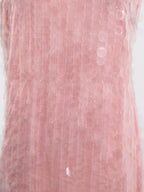 Sequin Mini Dress Halter Neck Backless Tied Party Sleeveless Mesh Lightweight