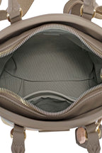 David Jones Tote Bag Colorblock Dot Small Casual Zipper Charm Handbags