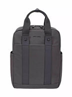 David Jones Canvas Backpack Medium Purse Dual Handle Convertible Travel Bag - Styleinger