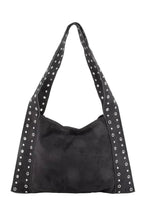 Fame Grommet Strap Suede Shoulder Bag Women Large Chic Boho Tote US Trendy - Styleinger