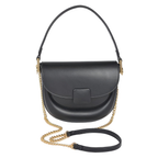 HD ACCESSORIES Crossbody Bag Pu Leather Top Handle Flap Crecent Casual Purse