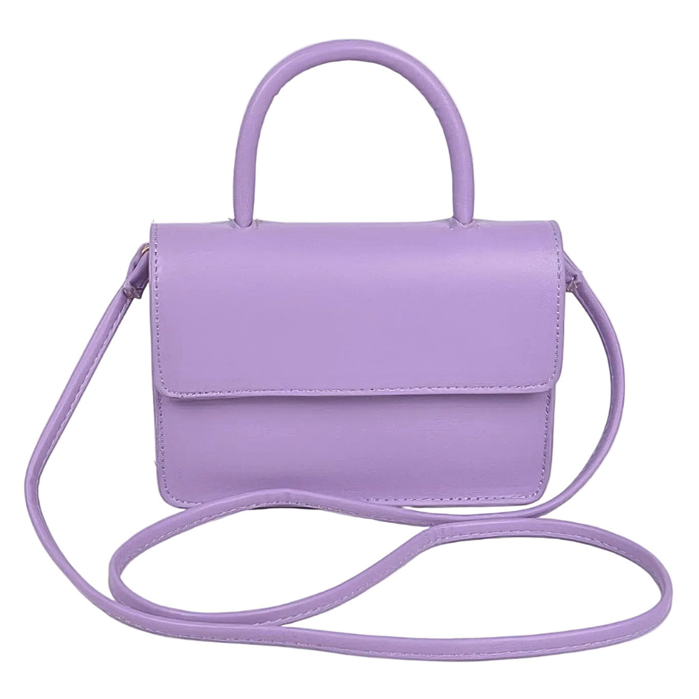 HD ACCESSORIES Crossbody Bags Pu Leather Flap Top Handle Square Small Purse