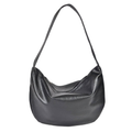 HD ACCESSORIES Hobo Bag Soft Faux Leather Casual Zipper Daily Shoulder Bags