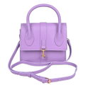 HD ACCESSORIES Top Handle Tote Bag Pu Leather Flap Sqaure Mini Crossbody