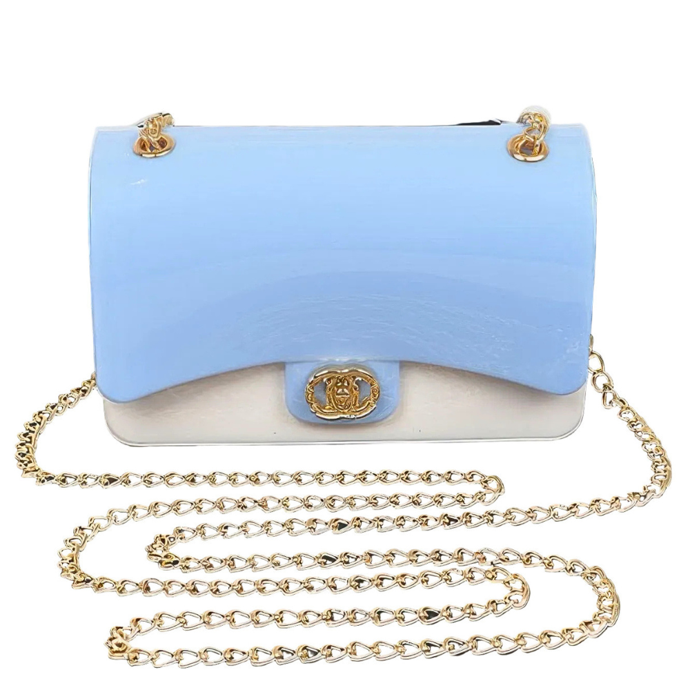 HD ACCESSORIES Women's Crossbody Bag Colorblock Flap Chain Small Clutch