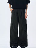 Men's Cargo Pants Loose Fit Wide Leg Pocketed Army Green Men_s_Cargo_Pants_Loose_Fit_Wide_Leg_Pocketed Trendsi