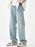 Men's Jeans Wide Leg Loose Fit Light Blue Wash Denim Pants Light Blue Men_s_Jeans_Wide_Leg_Loose_Fit_Light_Blue_Wash_Denim_Pants Trendsi