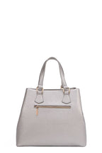 Nicole Lee USA Tote Bag Flower Rhinestone Beaded Diamond Patter Vegan Leather