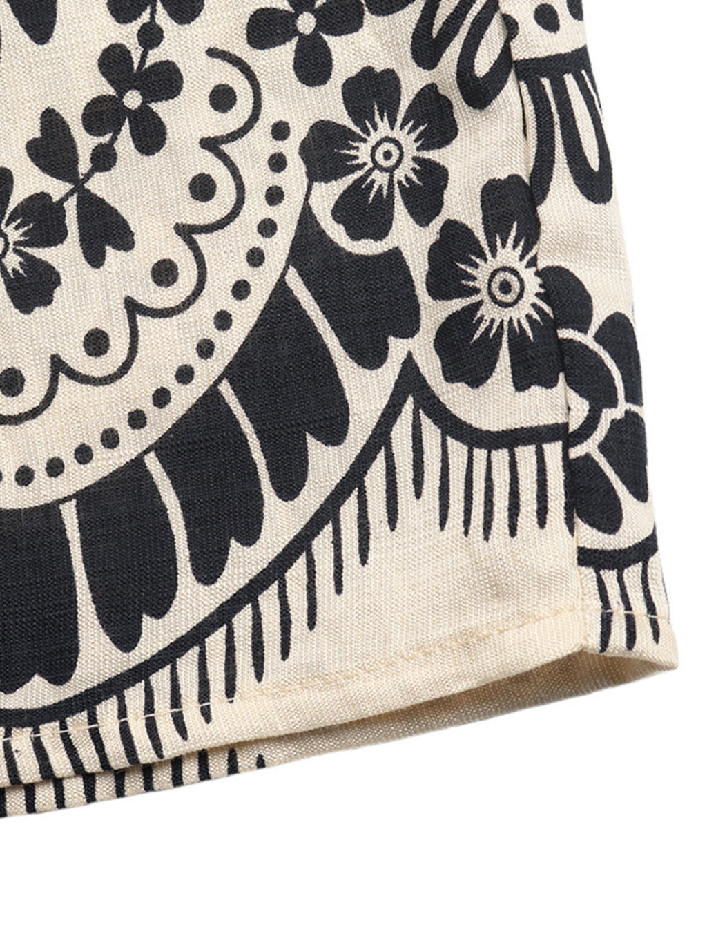 Boho Print Women's Pants Wide Leg Drwastring High Waist Casual Loose Summer