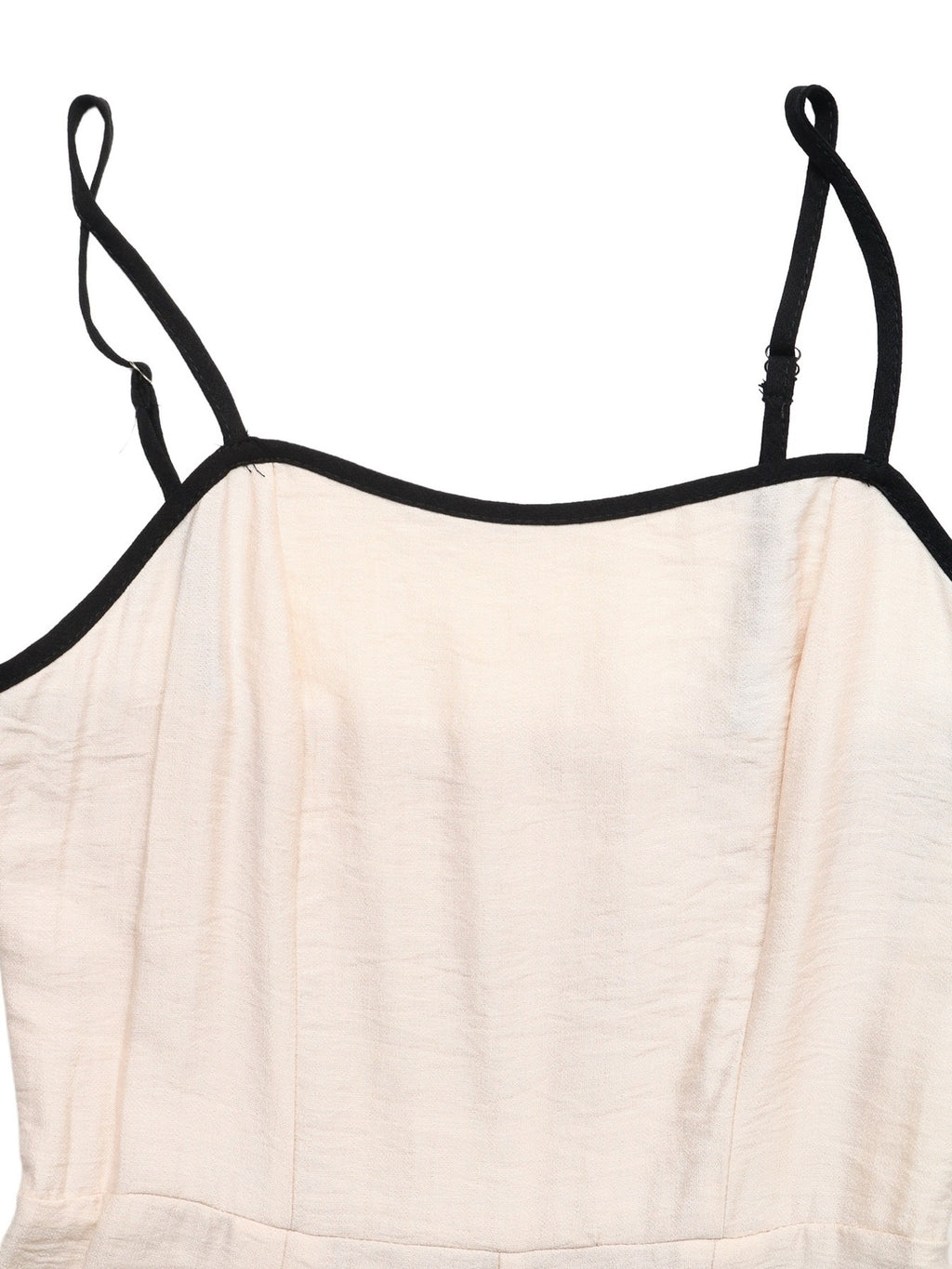 Casual Fashion Jumpsuit Sleeveless Contrast Trim Wide Leg Lightweight Overall