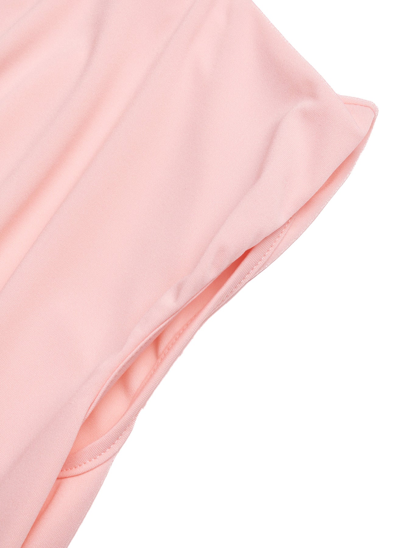 Fashion Outfit Set Pink Sleeveless Bow Tie Blouse and Floral Ruffle Midi Skirt