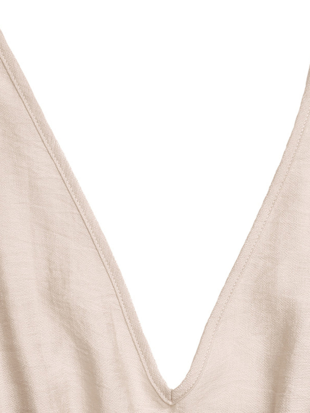 V-Neck Jumpsuit Wide-Leg Ruffled Short Sleeve Casual Fashion Overall One-piece
