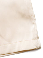 Fashion Party Outfit Set Satin Twist Tank Top Sleeveless and Wide-Leg Pants Beige