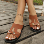 Women's Summer Sandals Snakeskin Pattern Open Toe Block Low Heels Shoes