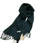 Pure Wool Cozy Tassel Knit Scarf – Warm & Stylish Winter Accessory