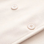 Women's High-Neck Double-Breasted Jacket with Pockets