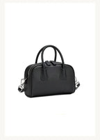 Women's Genuine Cowhide Leather Satchel – Pillow Crossbody Shoulder Bag