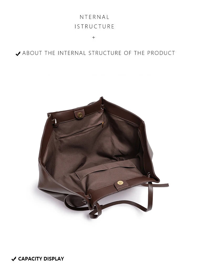 Large Women's Handbags New Bat-Shaped High Street European and American Style Trendy Shoulder Bag