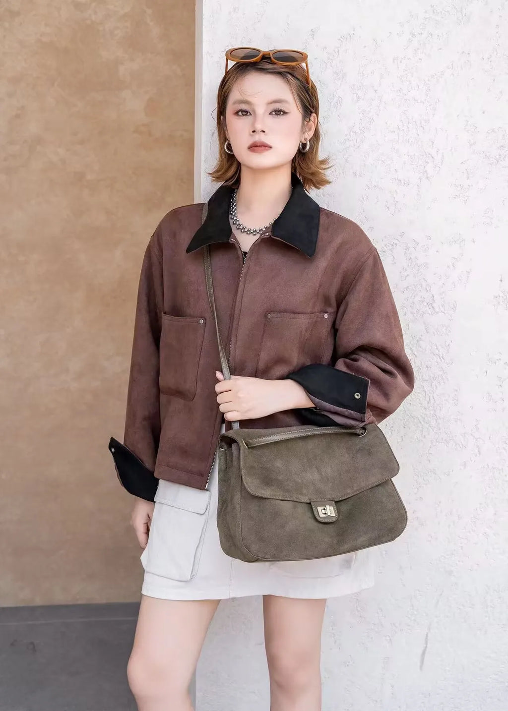 Women's Genuine Leather Large Capacity Tote Bag – Vintage Cowhide Shoulder & Crossbody
